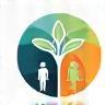 Icon representing a holistic approach to wellness